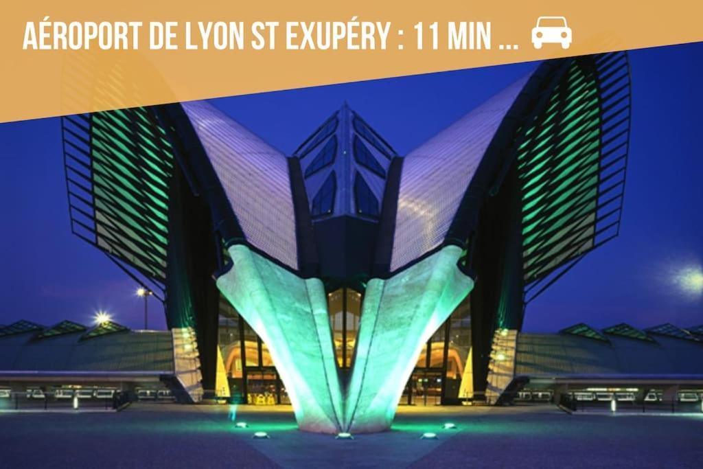 Comfort And Tranquility Near Lyon And Groupama Stadium, 4 Personnes Meyzieu Eksteriør bilde
