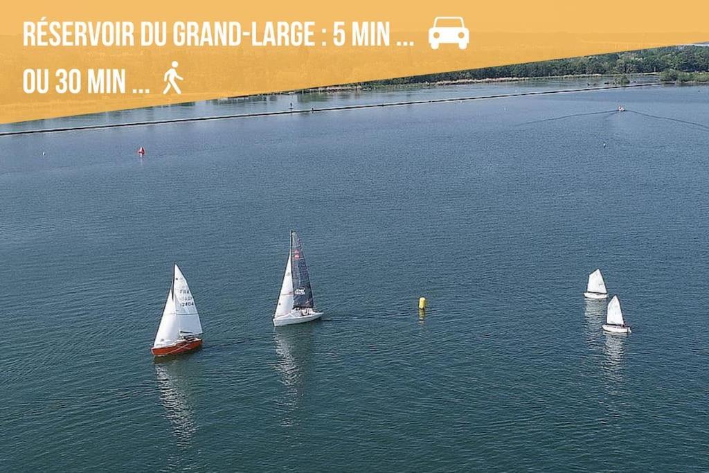 Comfort And Tranquility Near Lyon And Groupama Stadium, 4 Personnes Meyzieu Eksteriør bilde