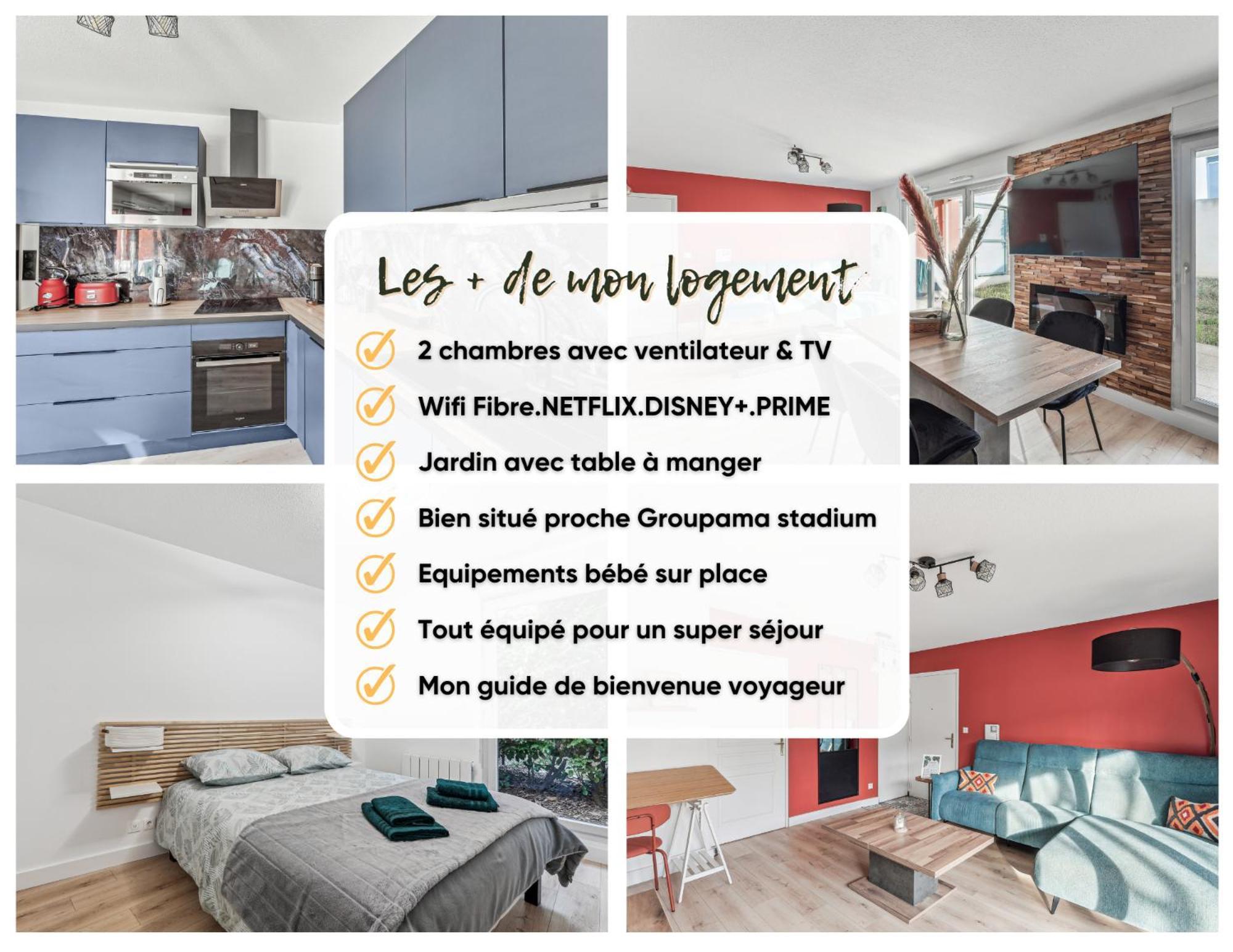 Comfort And Tranquility Near Lyon And Groupama Stadium, 4 Personnes Meyzieu Eksteriør bilde